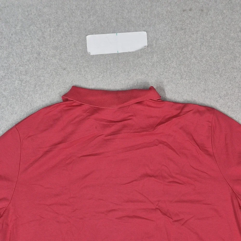 Polo Ralph Lauren Men Polo XXL Red Embroidered Pony Pima Soft